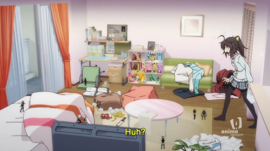 Аниме комната девушки