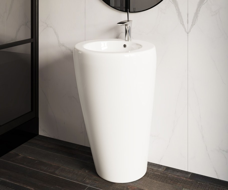 Напольная раковина чашище