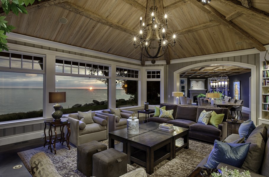 Американское ранчо интерьер