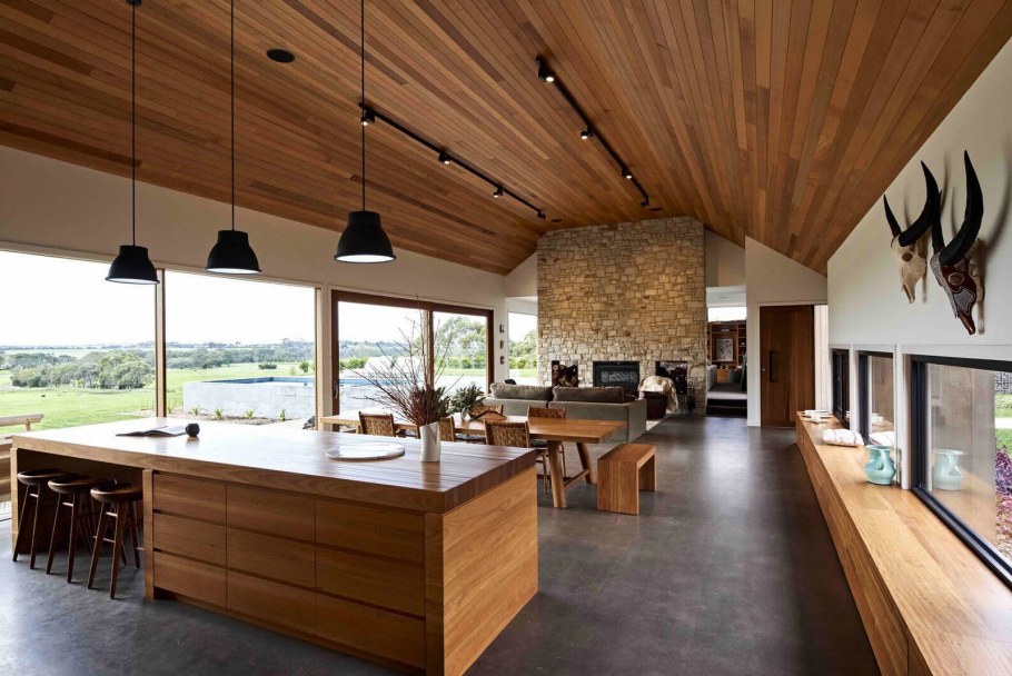 Амбар в стили американского ранчо