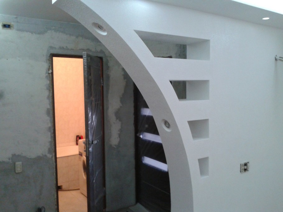 Арки межкомнатные из гипсокартона