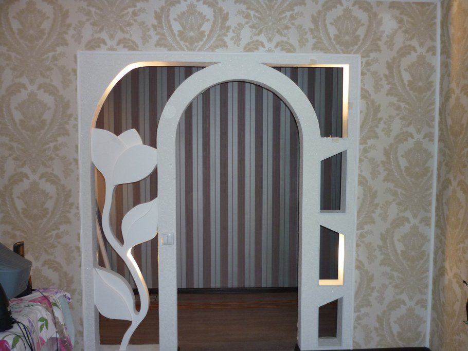 Арки межкомнатные из гипсокартона