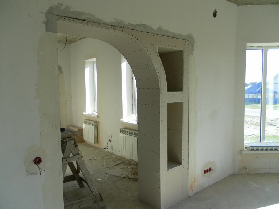 Арка гипсокартон