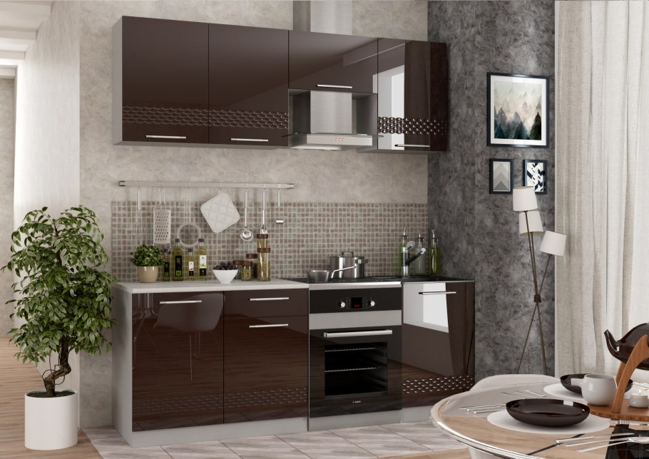 Кухня капля ДСВ мебельная фабрика