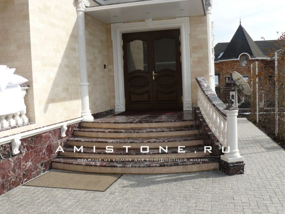 Входная группа из натурального камня