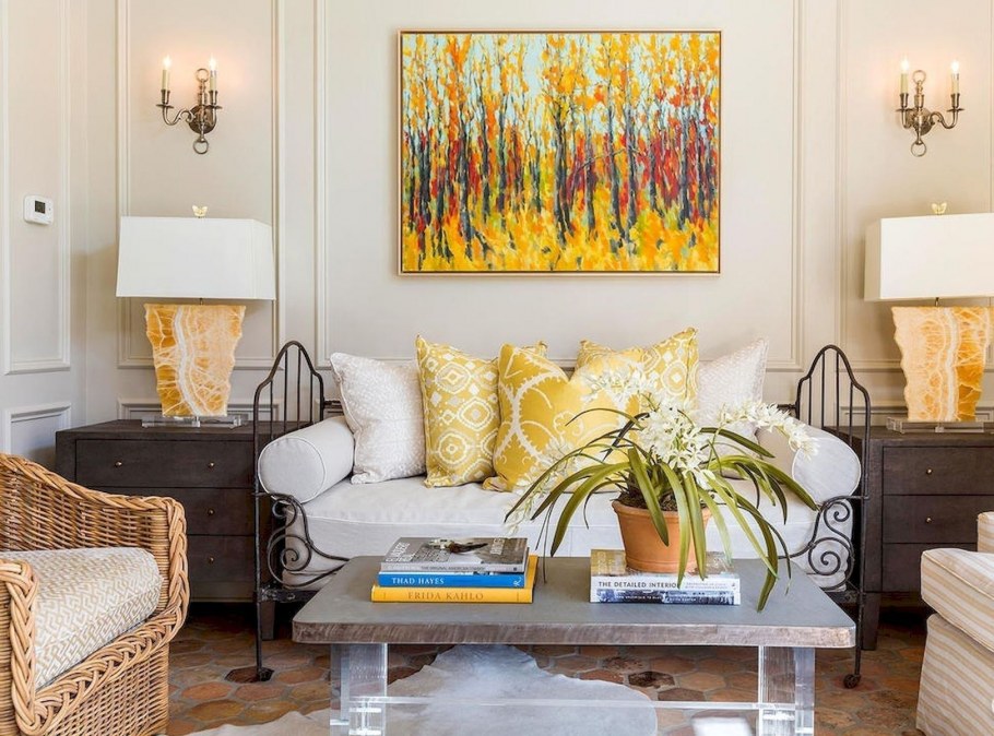 Шторы желто бирюзовые