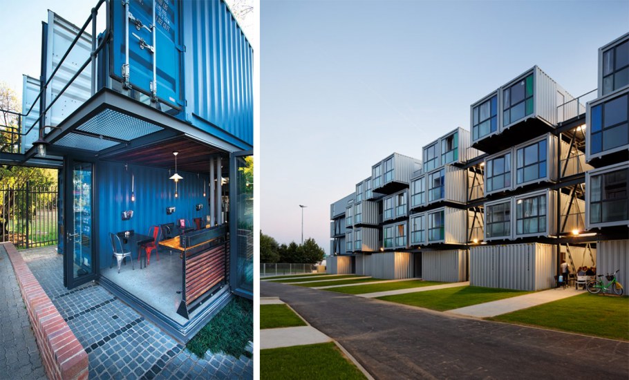 Здания из контейнеров