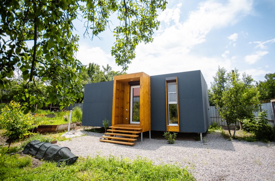 Выставочный комплекс из морских контейнеров, Сеул, Южная Корея