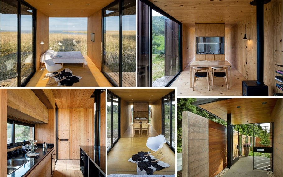 Модульный прямоугольный дом