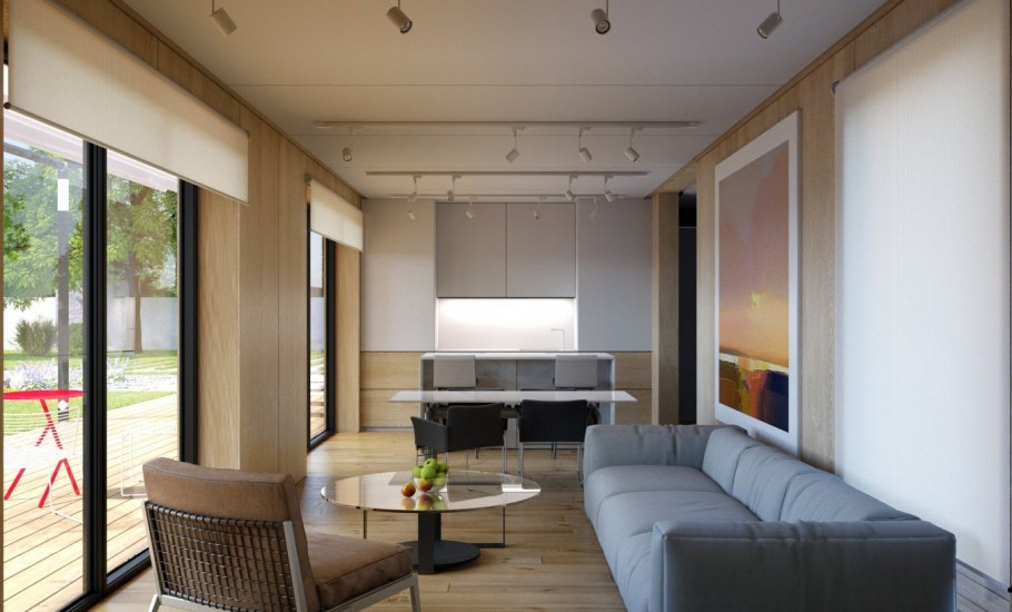 Модульный дом интерьер