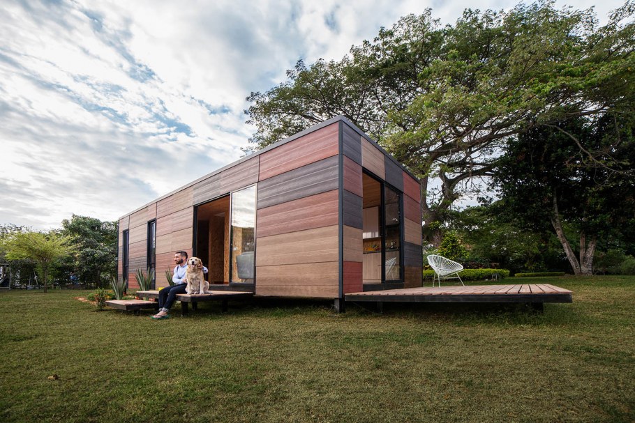 Дом контейнер внутри