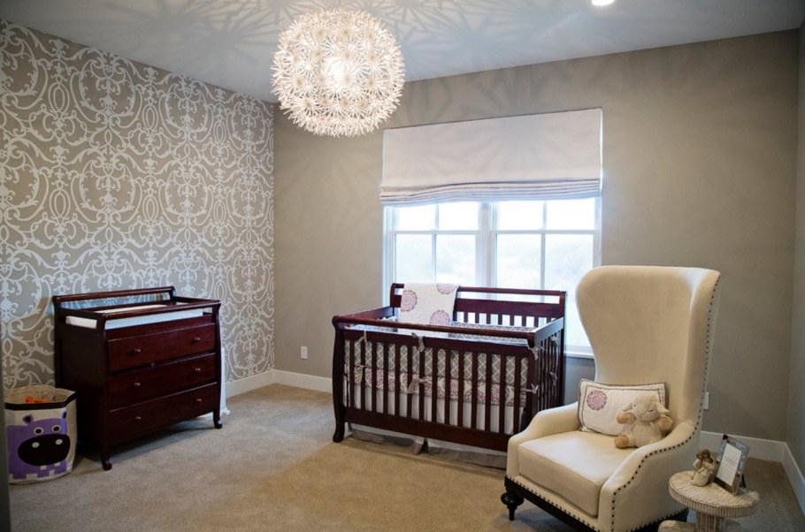 Мятный интерьер шебби Шик