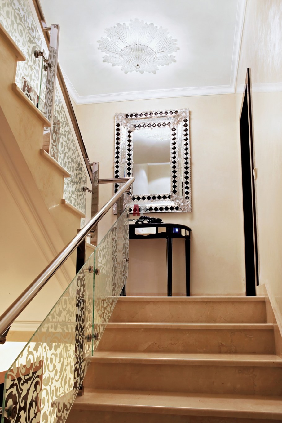 Перила для лестниц арт деко