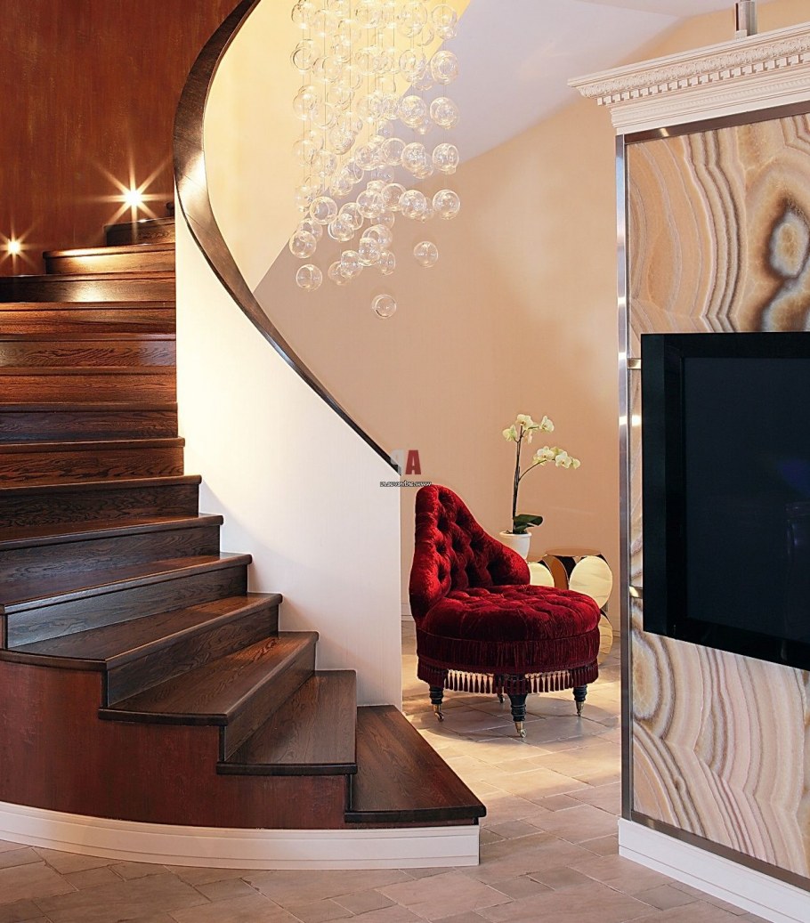 Лестница в стиле ар деко