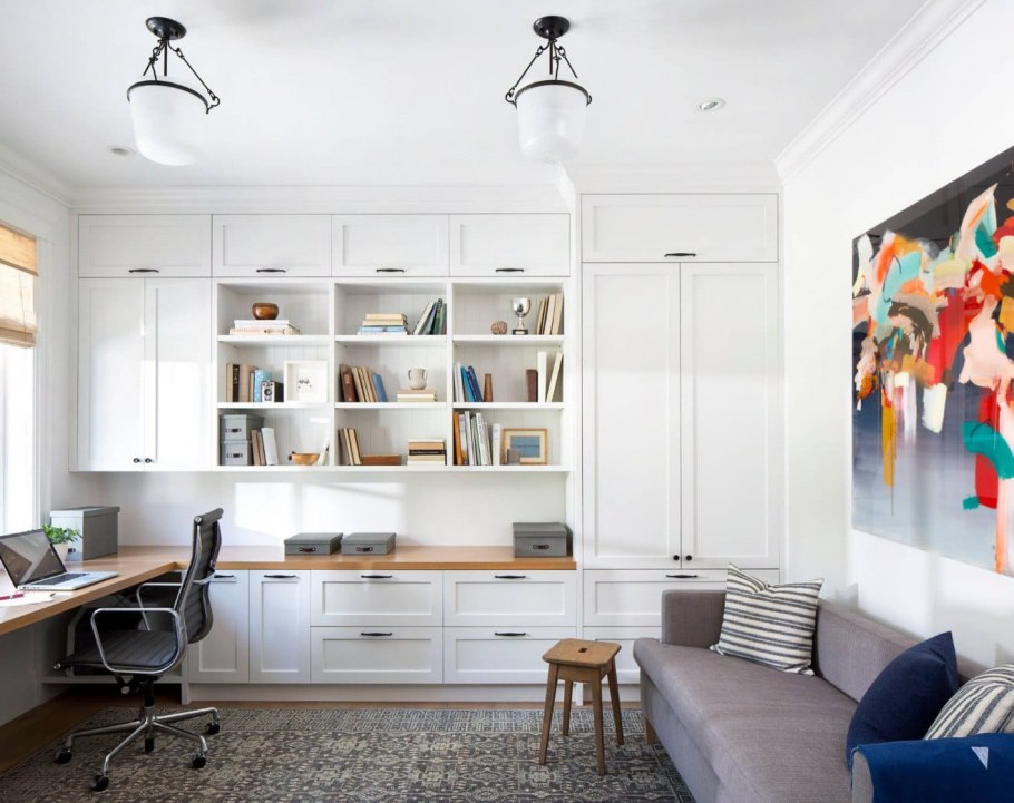 Комната-кабинет интерьер