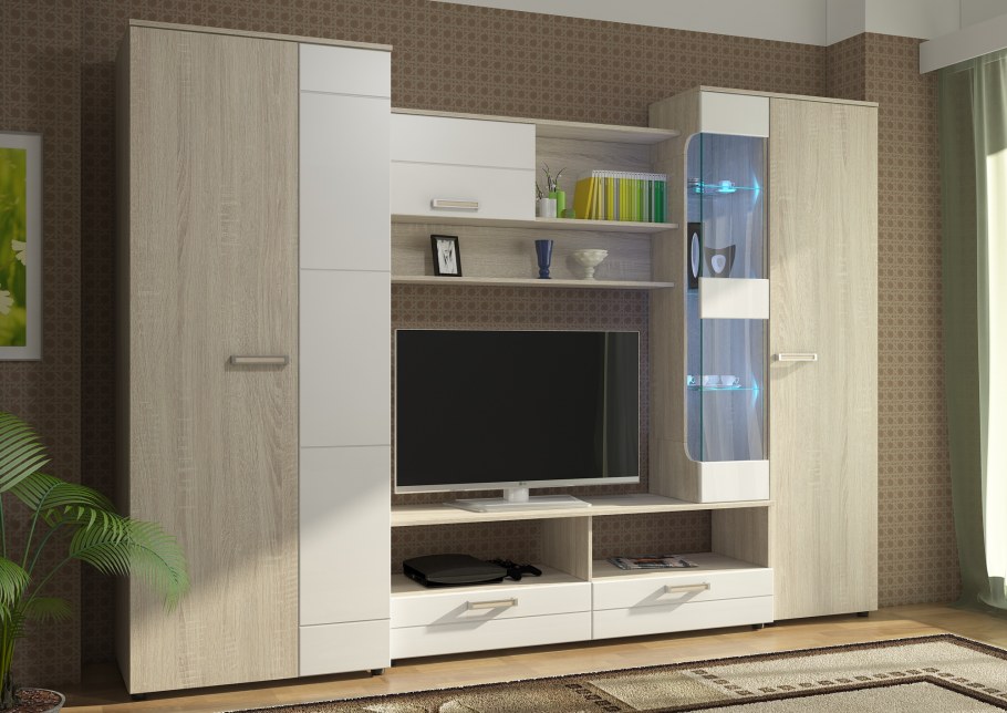 Гостиная Флоренция-5 НМ (стиль)