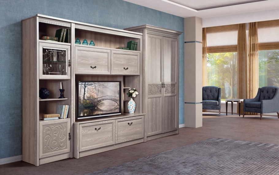 Шкаф комбинированный Амелия КМК 0435.1