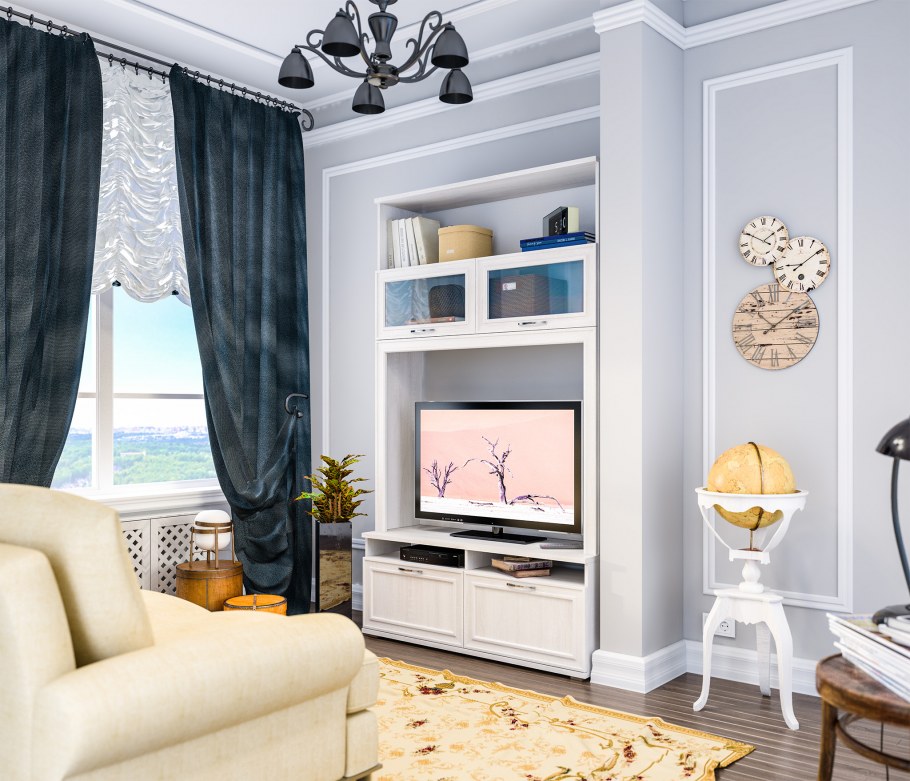 Центральная секция гостиной "марта-15 мини"