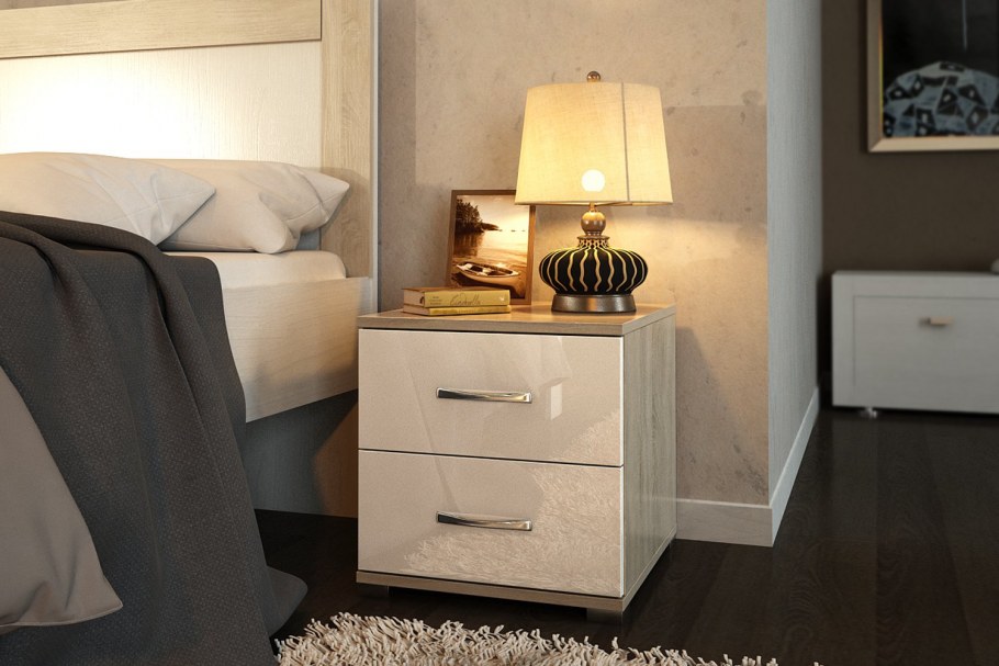 Кровать Шерлок Глазов дуб сонома