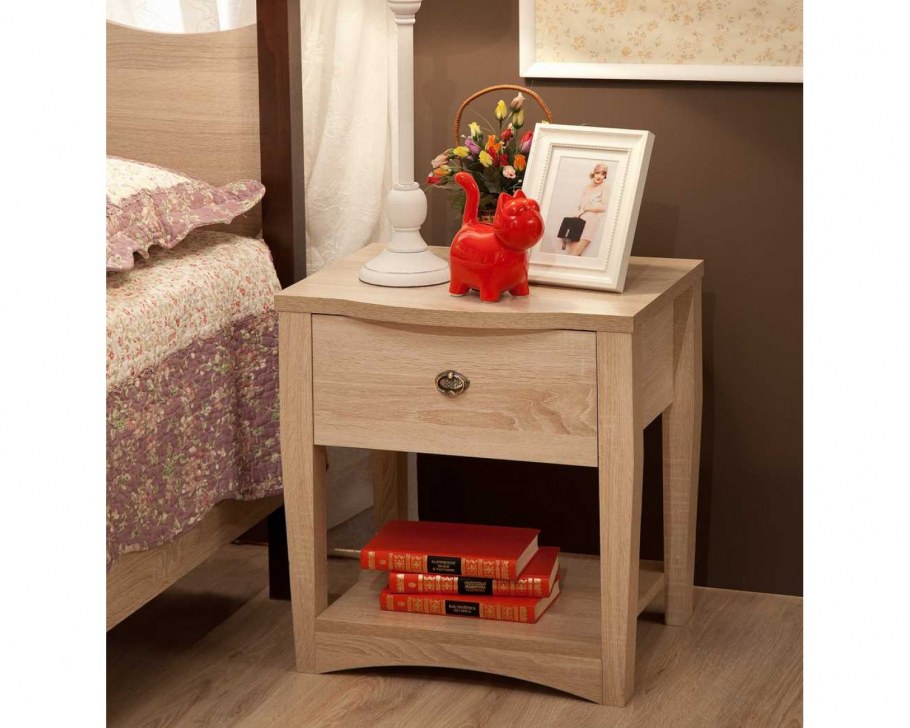 Тумба с 2мя ящиками прикроватная венге