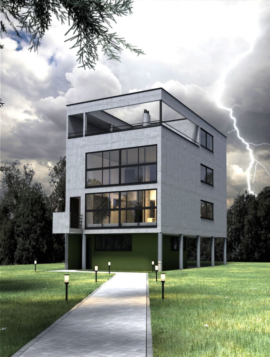 Корбюзье Баухауз