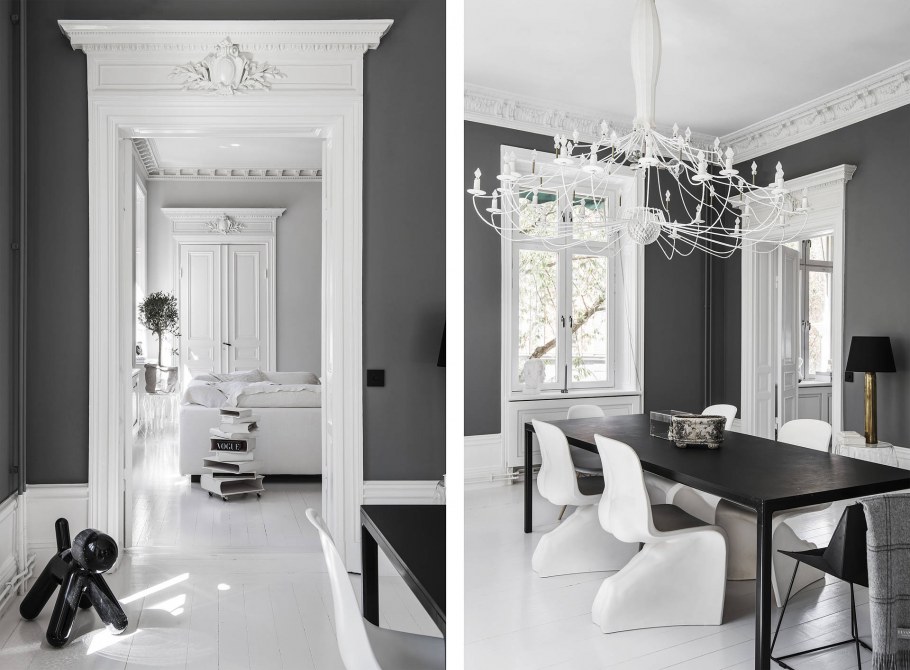 Монохромный интерьер