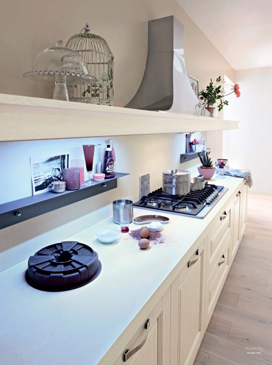 Кухонный гарнитур без навесных шкафов