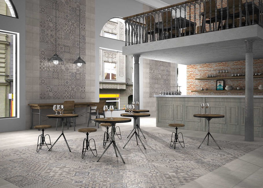 Skyros deco Gris 44.2x44.2