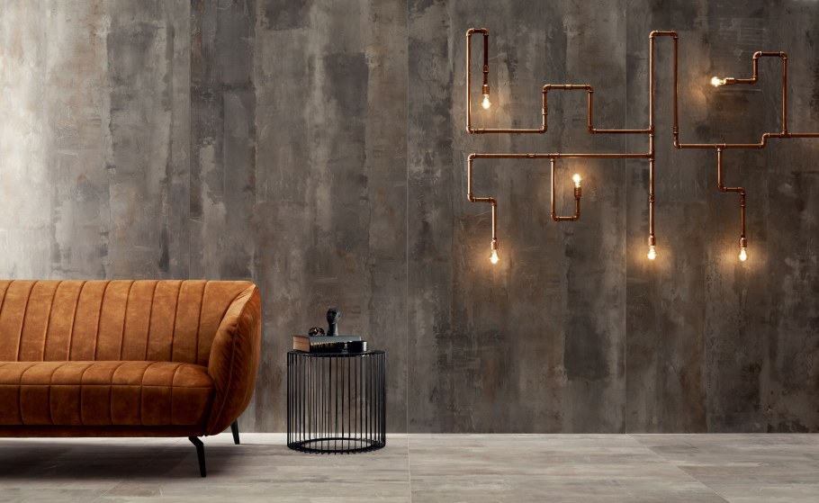 Цемент в интерьере