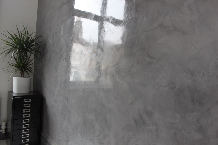 Венецианская штукатурка серый мрамор