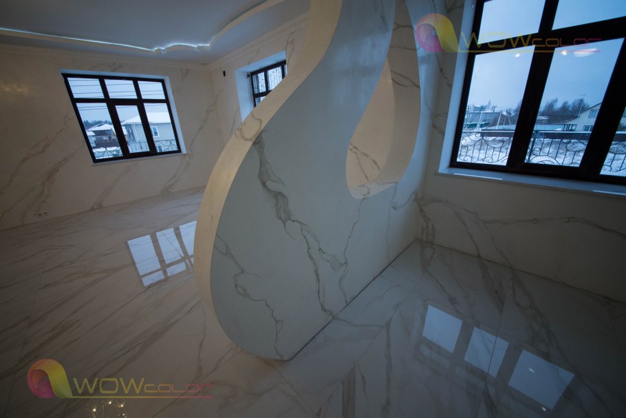 Bianco Carrara венецианская штукатурка