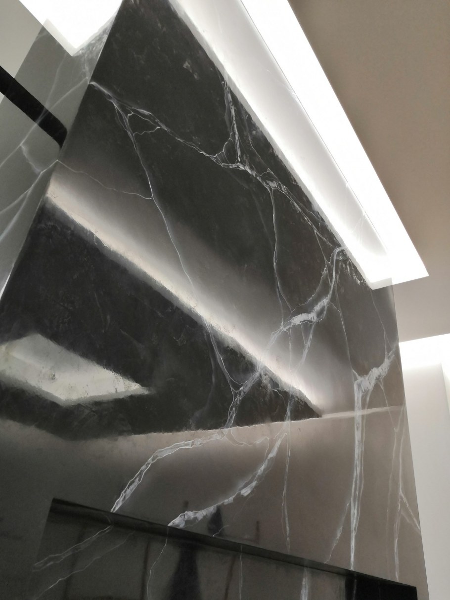 Венецианская штукатурка коридор мрамор