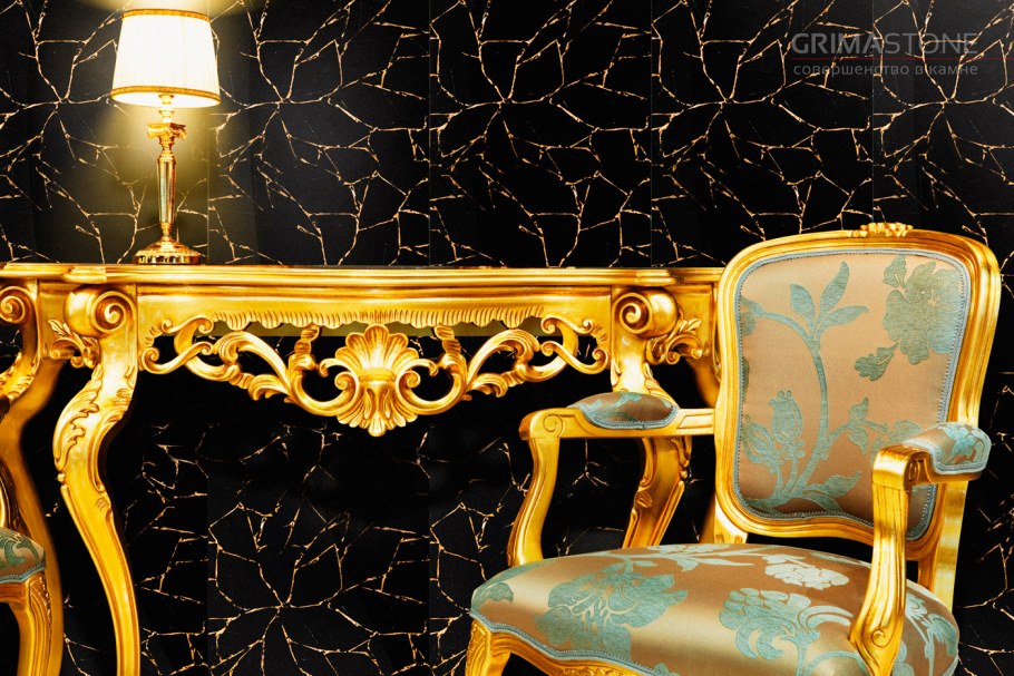 Мебель с золотом