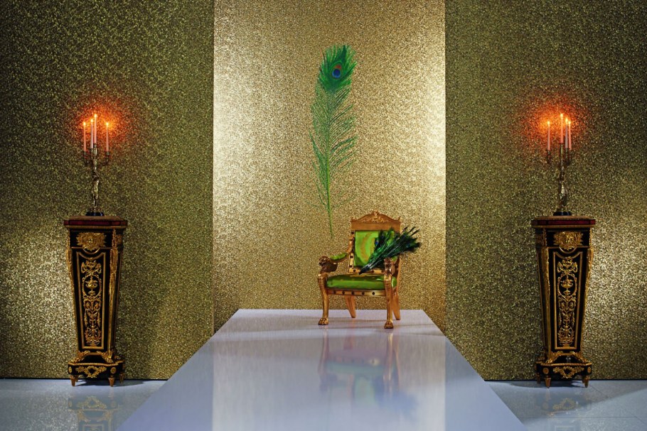 Золочение твореным золотом