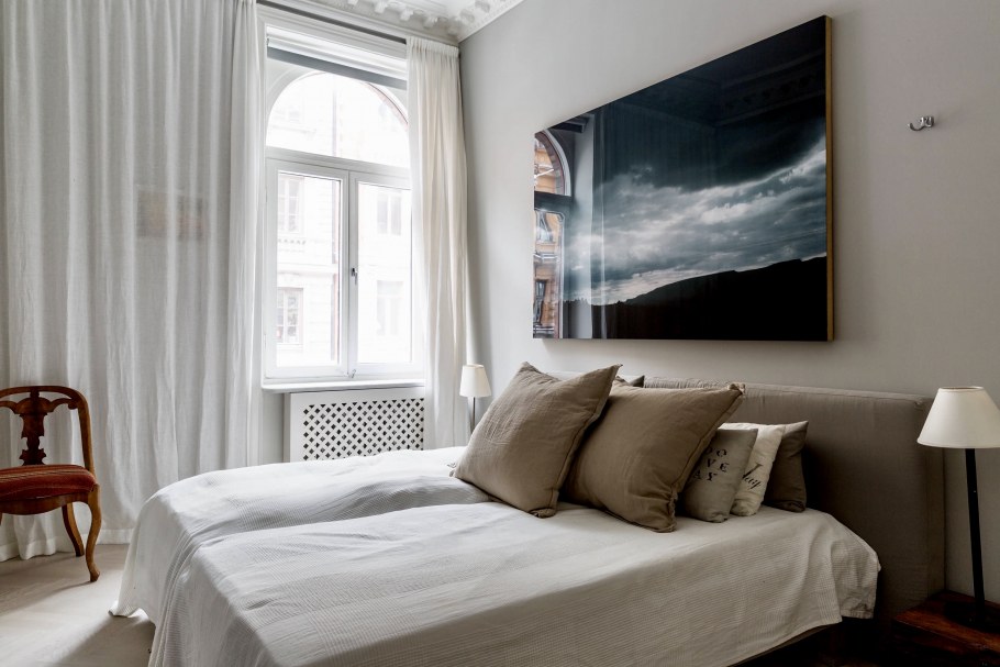 Скандинавский интерьер холодные тона