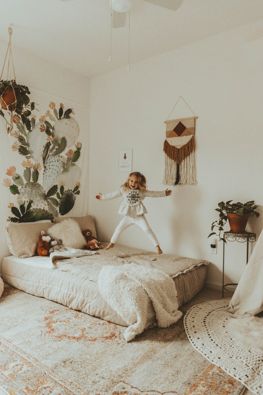 Стиль бохо в интерьере детской