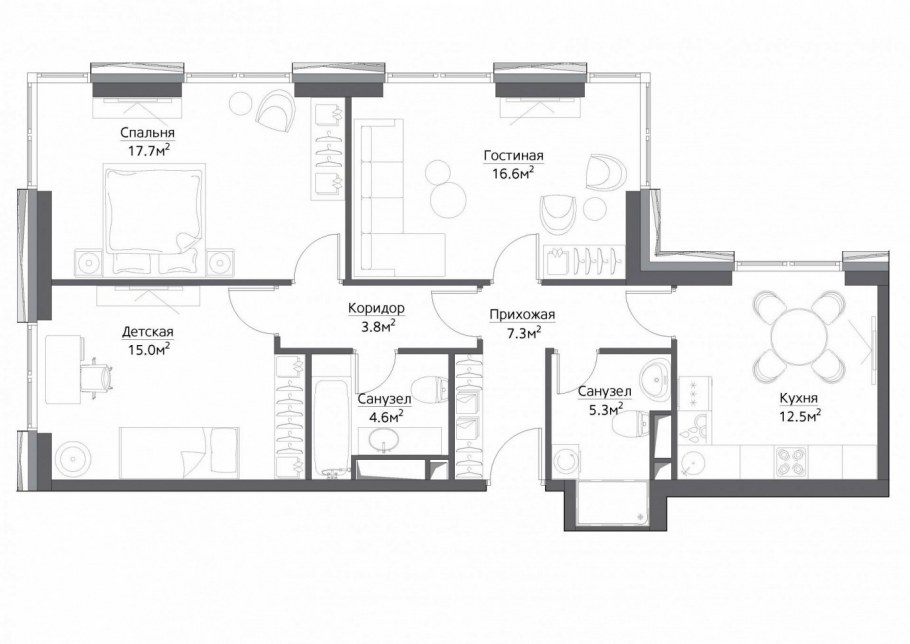ЖК метрополия корпус Рим