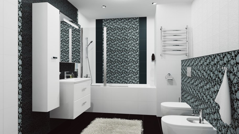 Плитка Аджанта Kerama Marazzi в интерьере