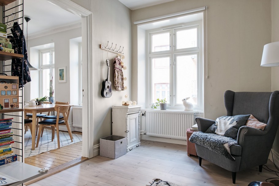 Скромный Скандинавский интерьер