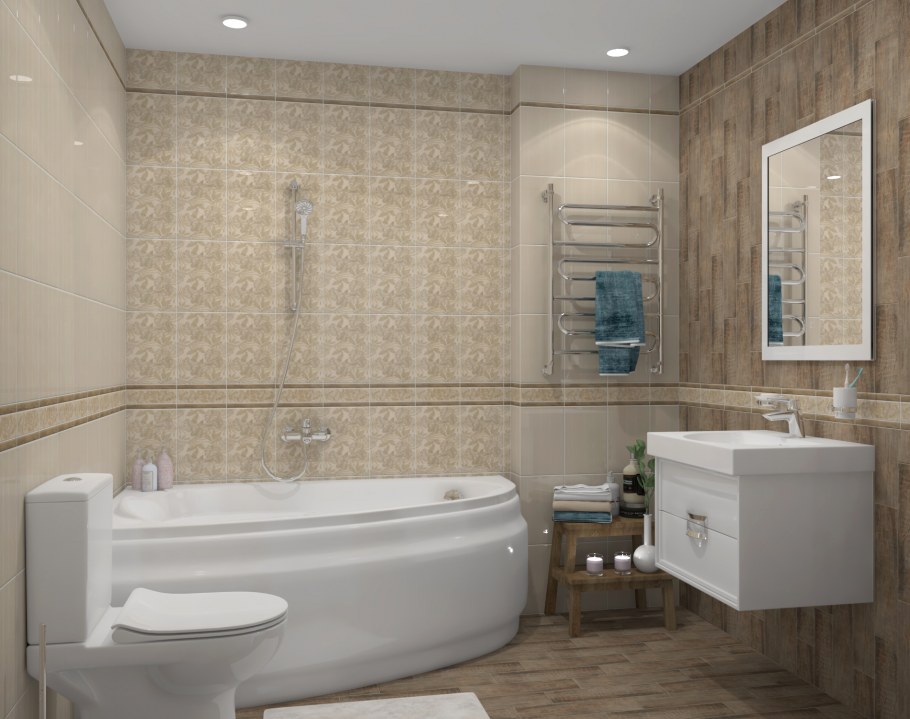 Плитка Sparks Beige Wall 01 25х60