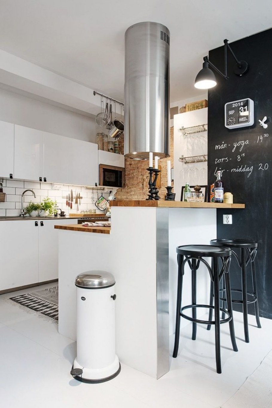 Кухня в стиле лофт маленькая площадь 6кв