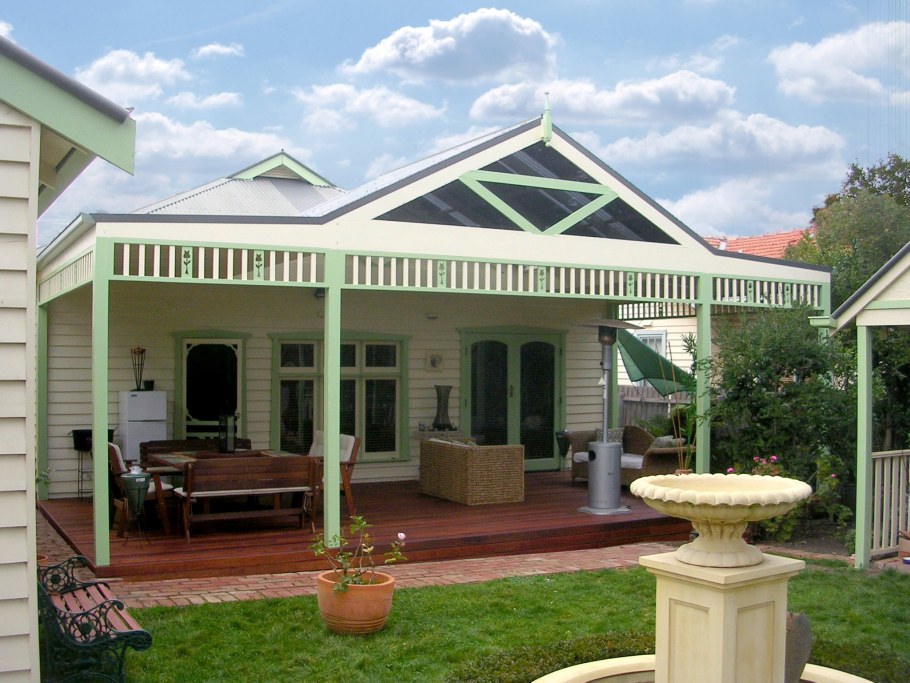 Летняя веранда к дому