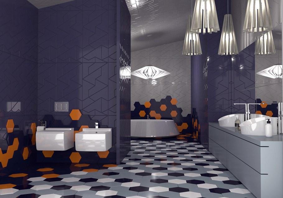 Плитка в стиле Авангард