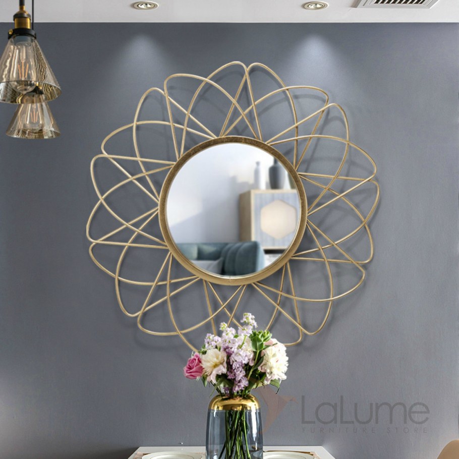 Зеркальный декор для стен