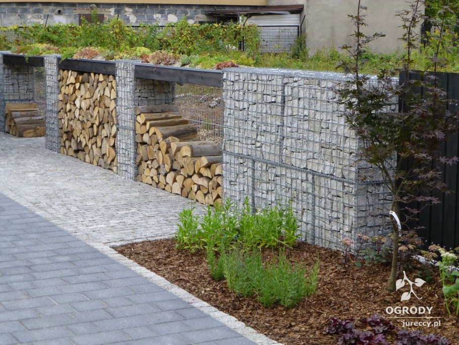 Забор габион песчаник