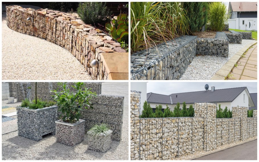 Террасирование габионами