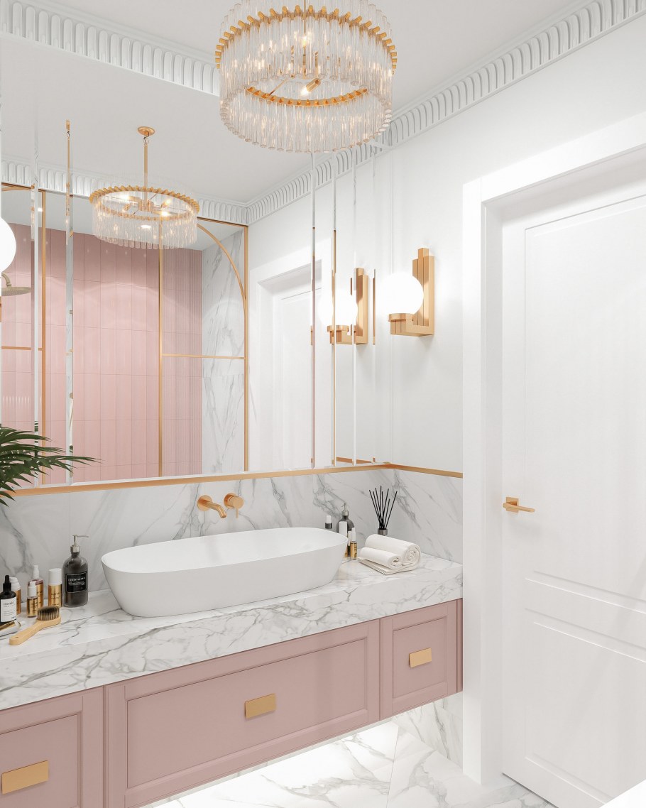 Нежные Ванные комнаты