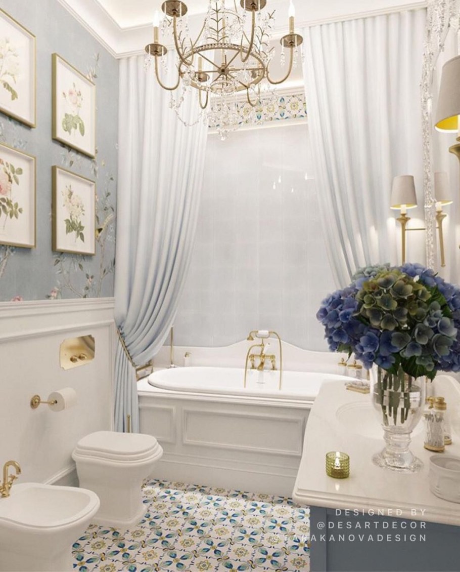 Ванная в стиле Прованс