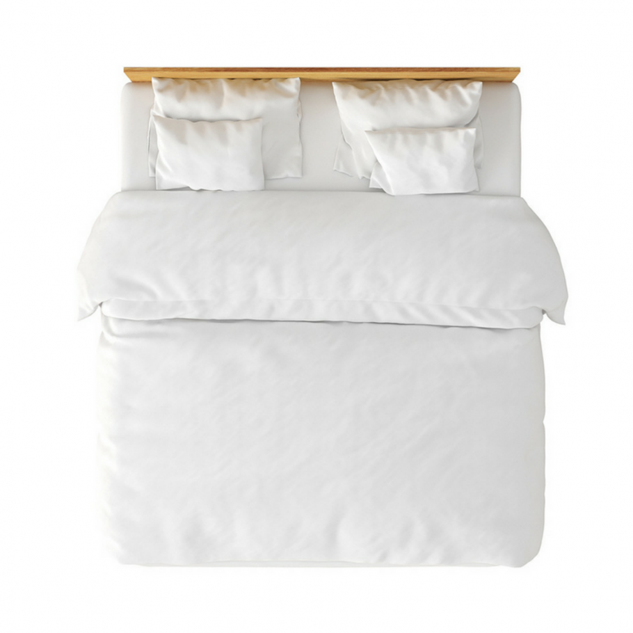 Кровать сверху