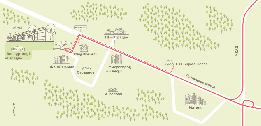 ЖК Отрадное Красногорский район